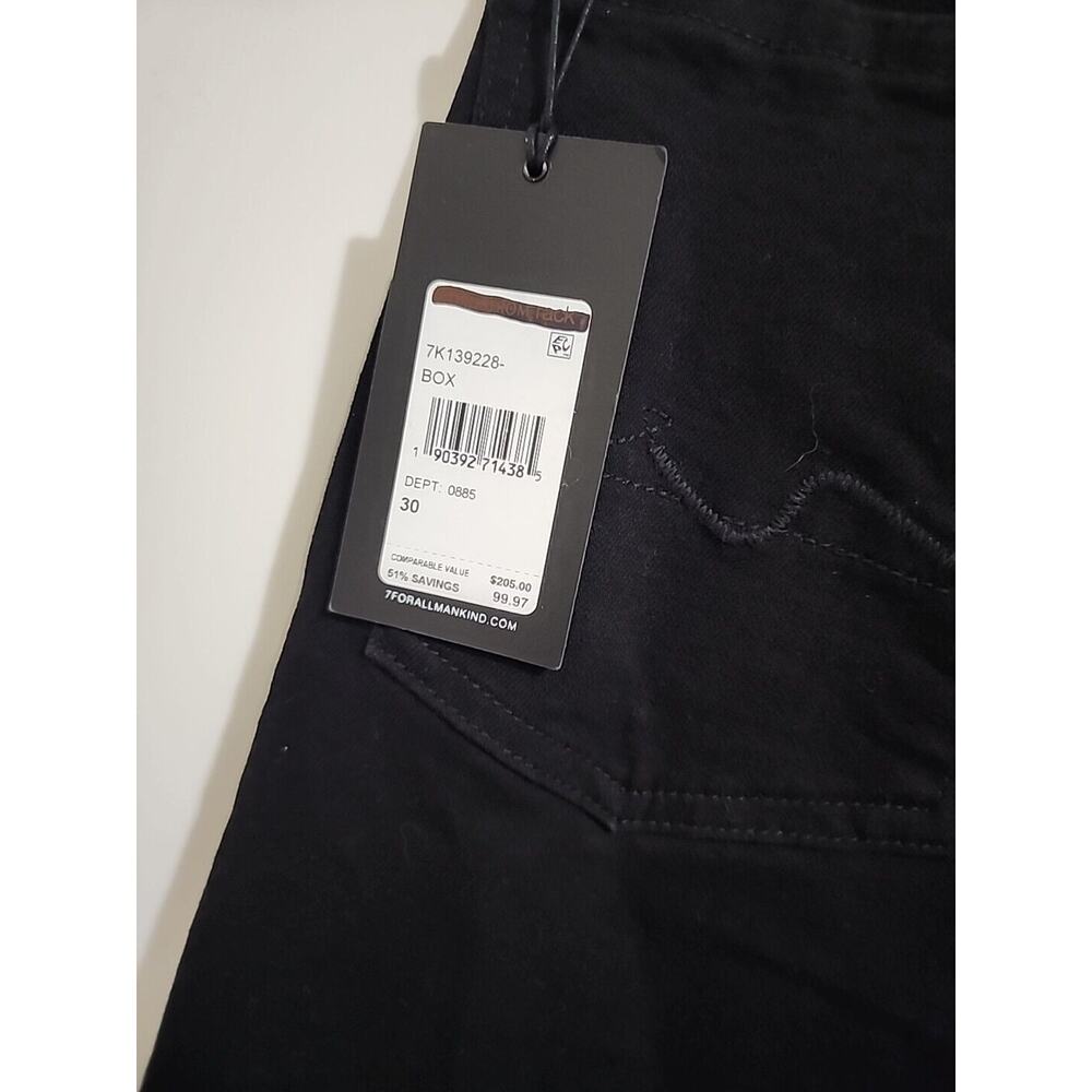 7 For All Mankind Men's Bonx Mid-Rise Skinny Fit Jeans Size 30x34 - Picture 7 of 7